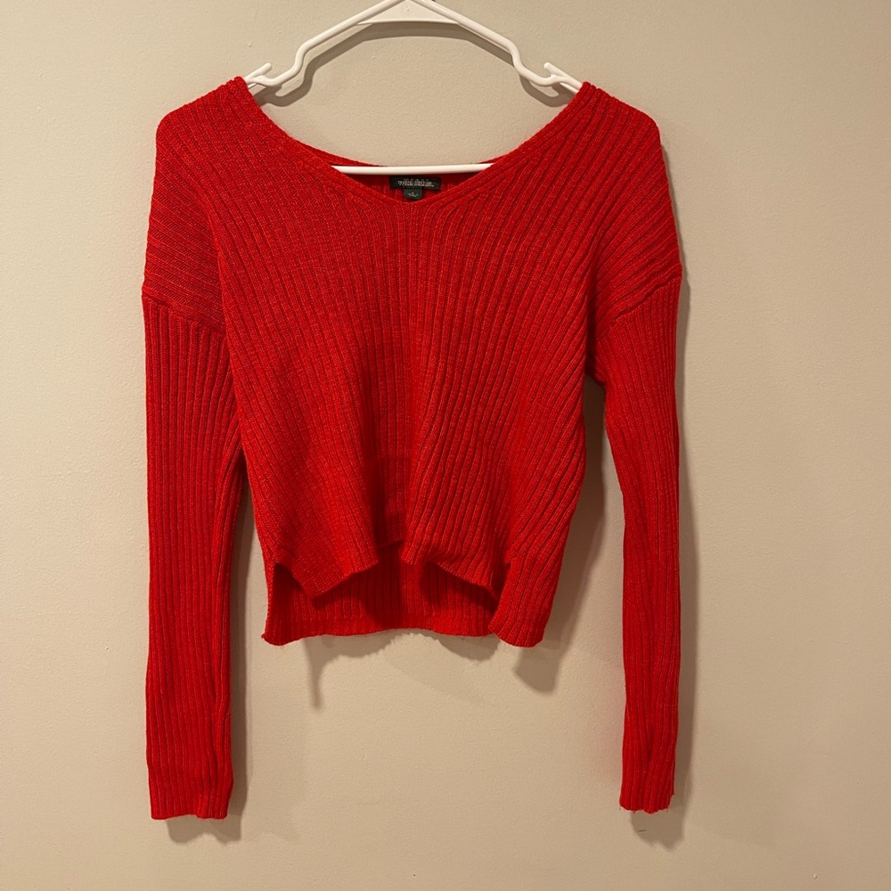 Cute red sweater size Small!
